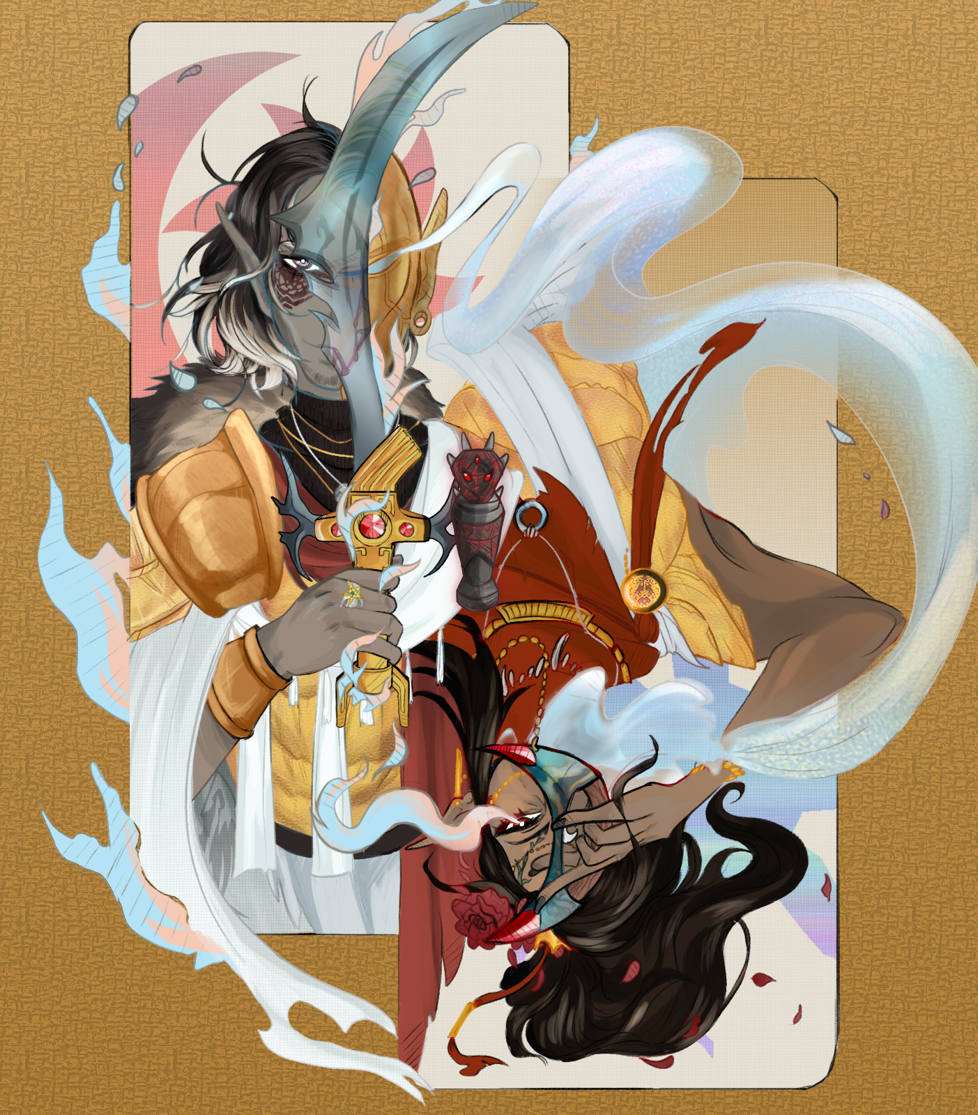 In The Balance (A)
Keywords: gift;oc;morrowind;the elder scrolls;ziril