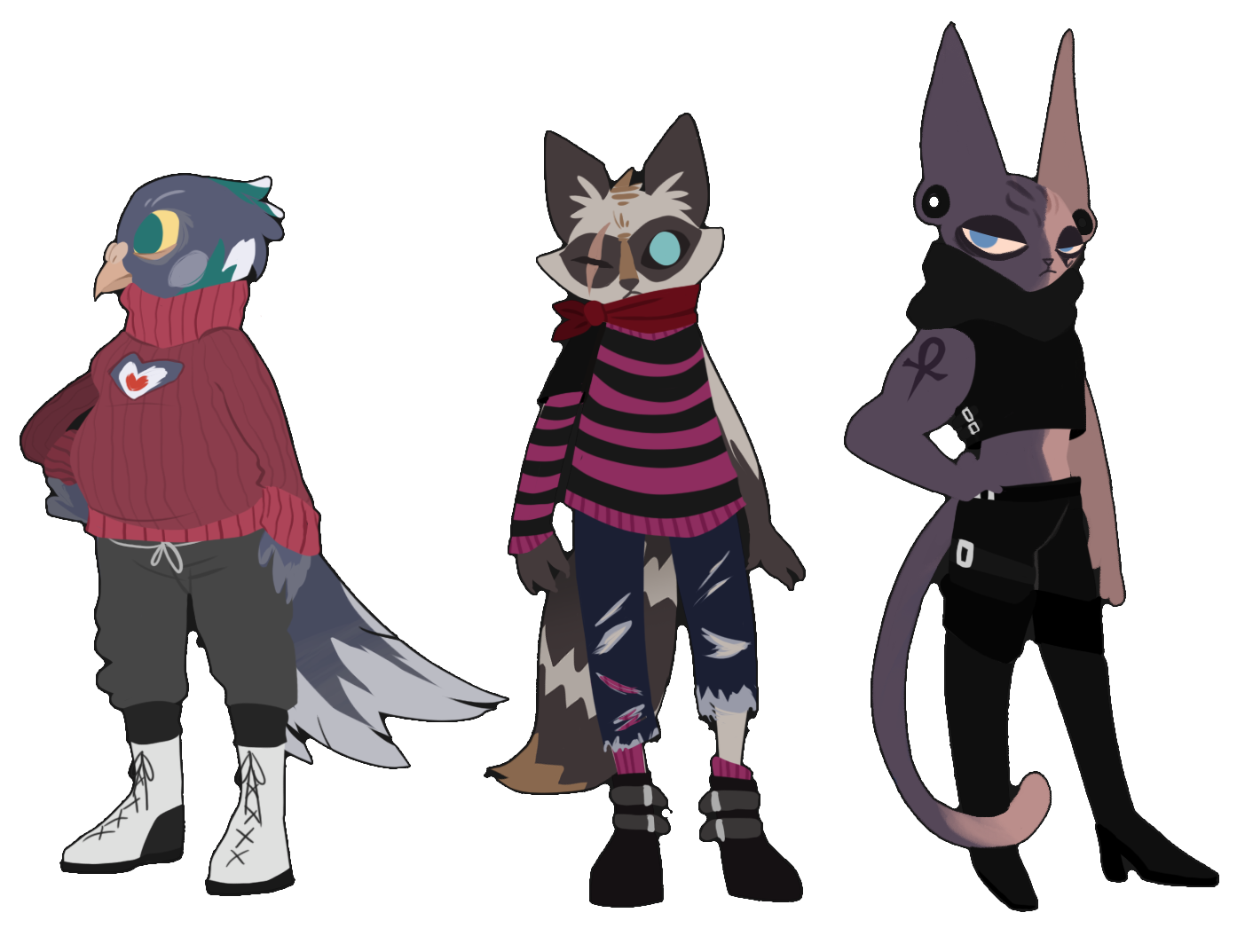 Paige Keller, Rynn Cooper and Blake Lowe!
Keywords: nitw;oc;paige;rynn;blake