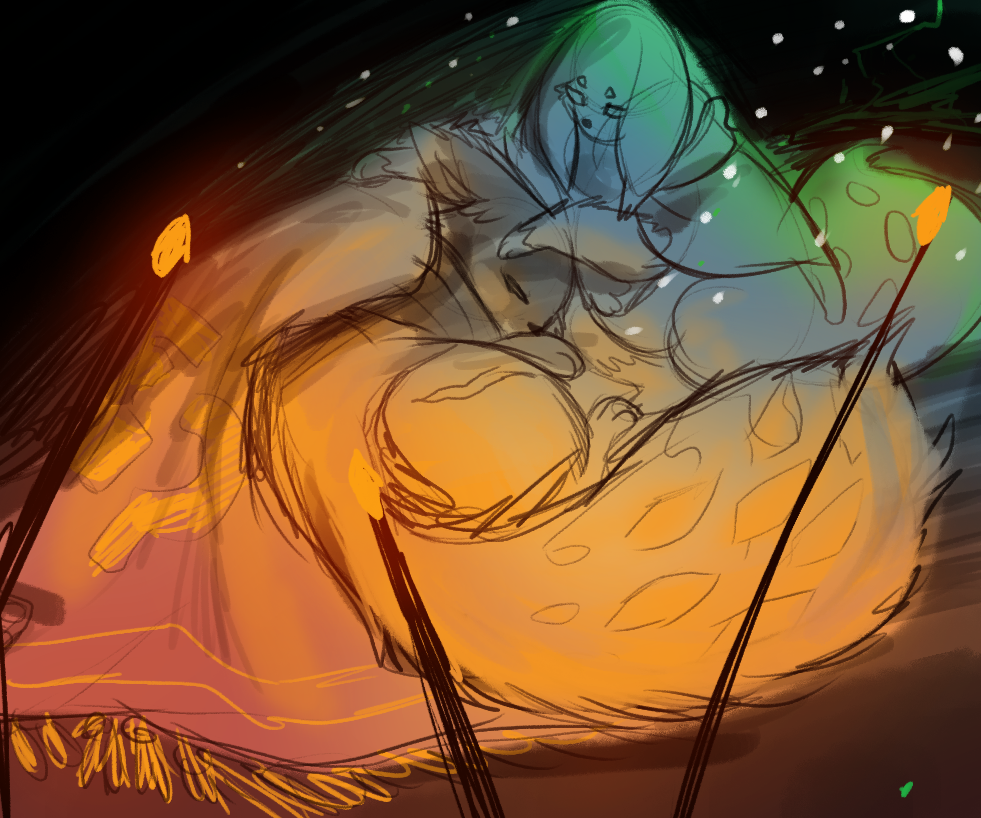 In The Nick of Time
Keywords: oc;rain world;weaver