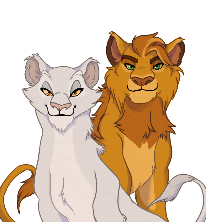 Wives of Ahadi
my oc Fayola (right) and my version of Uru (left)!
Keywords: oc;tlk;fandesign;fayola;uru